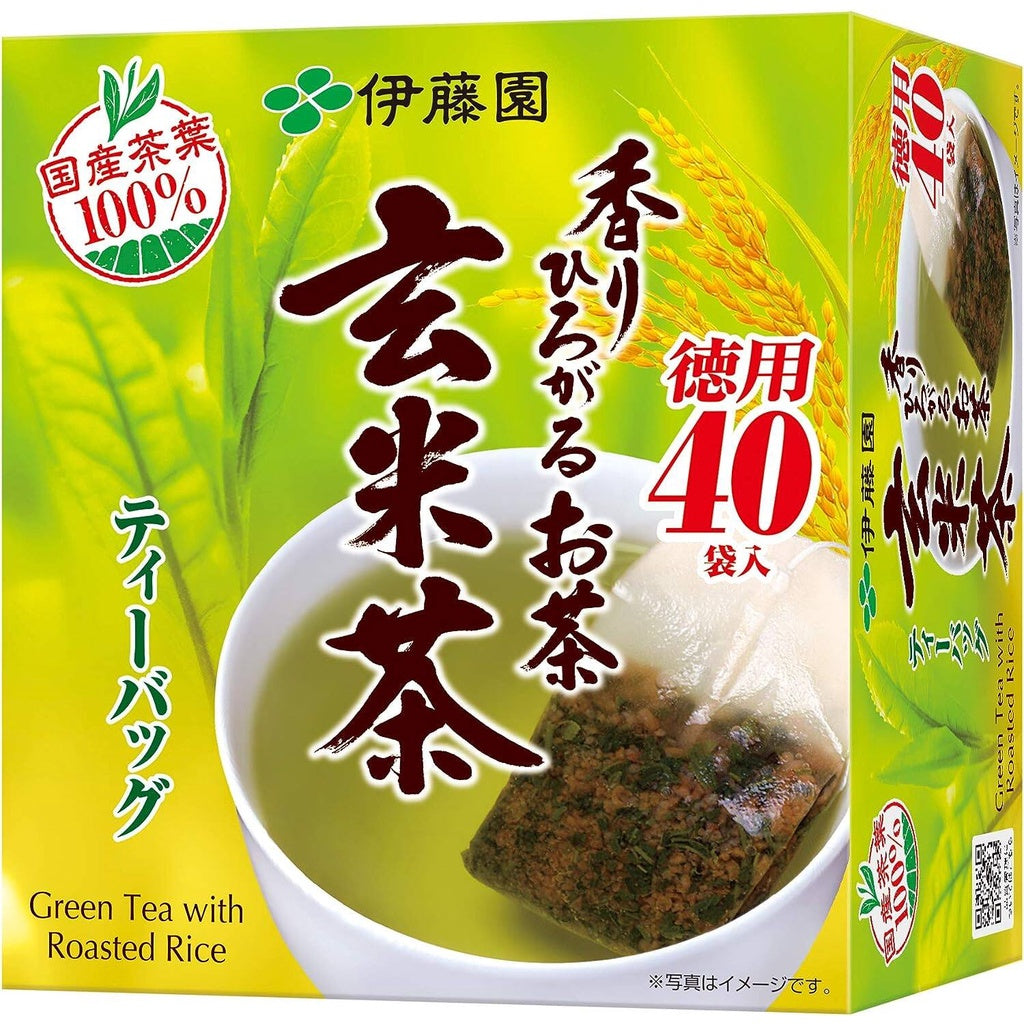 ITO EN Aroma-enhancing Green Tea / Genmaicha / Hojicha - TeaBags (40bags)