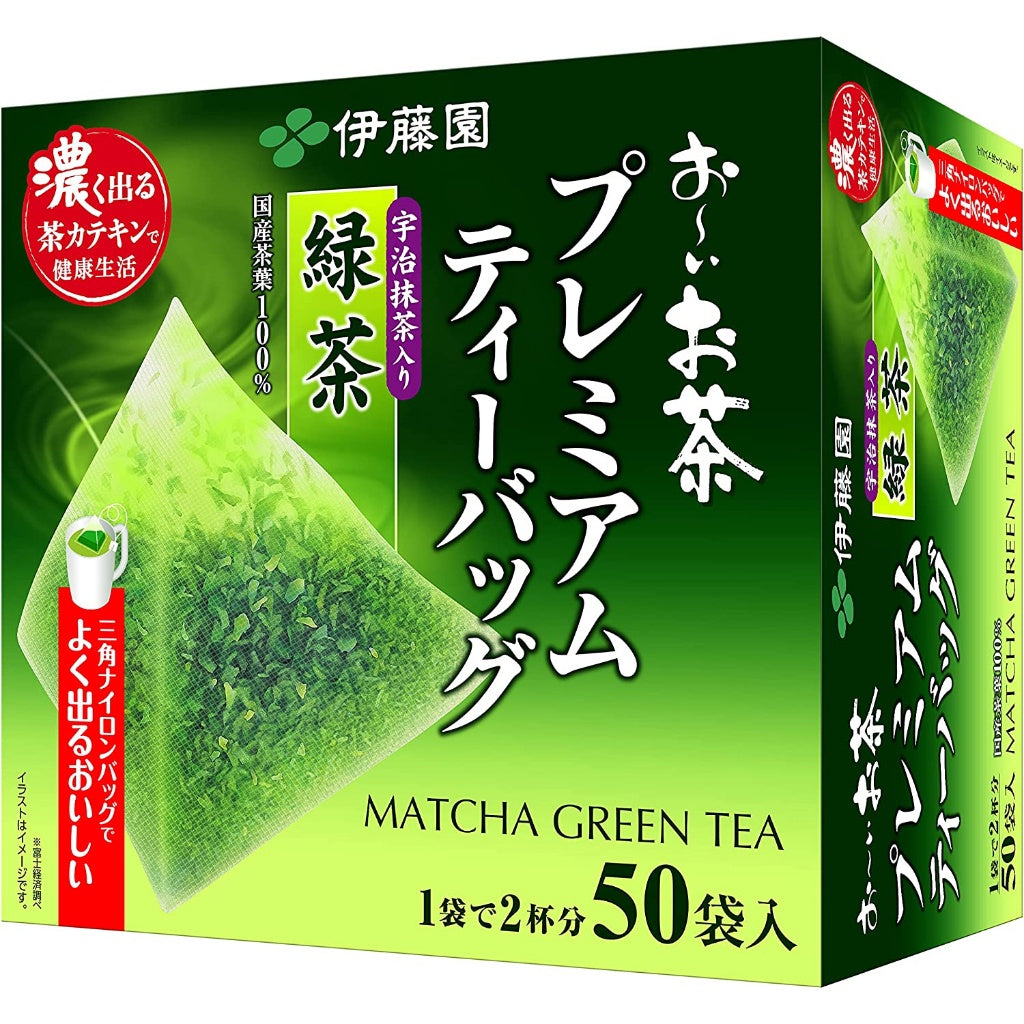 ITO EN Oi Ocha Premium Tea Bags - Matcha Green Tea/Roasted Green Tea/Green Tea With Roasted Rice