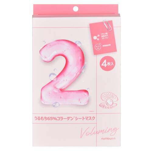 numbuzin Sheet Mask 1sheet/4sheets No.1 No.2 No.3 No.4