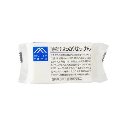 Matsuyama M-Mark Bar Soap - Japanese Mint / Rosemary / Unscented (100g)