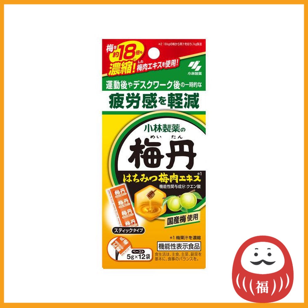 Kobayashi Meitan Honey Plum Extract Supplement (60g)