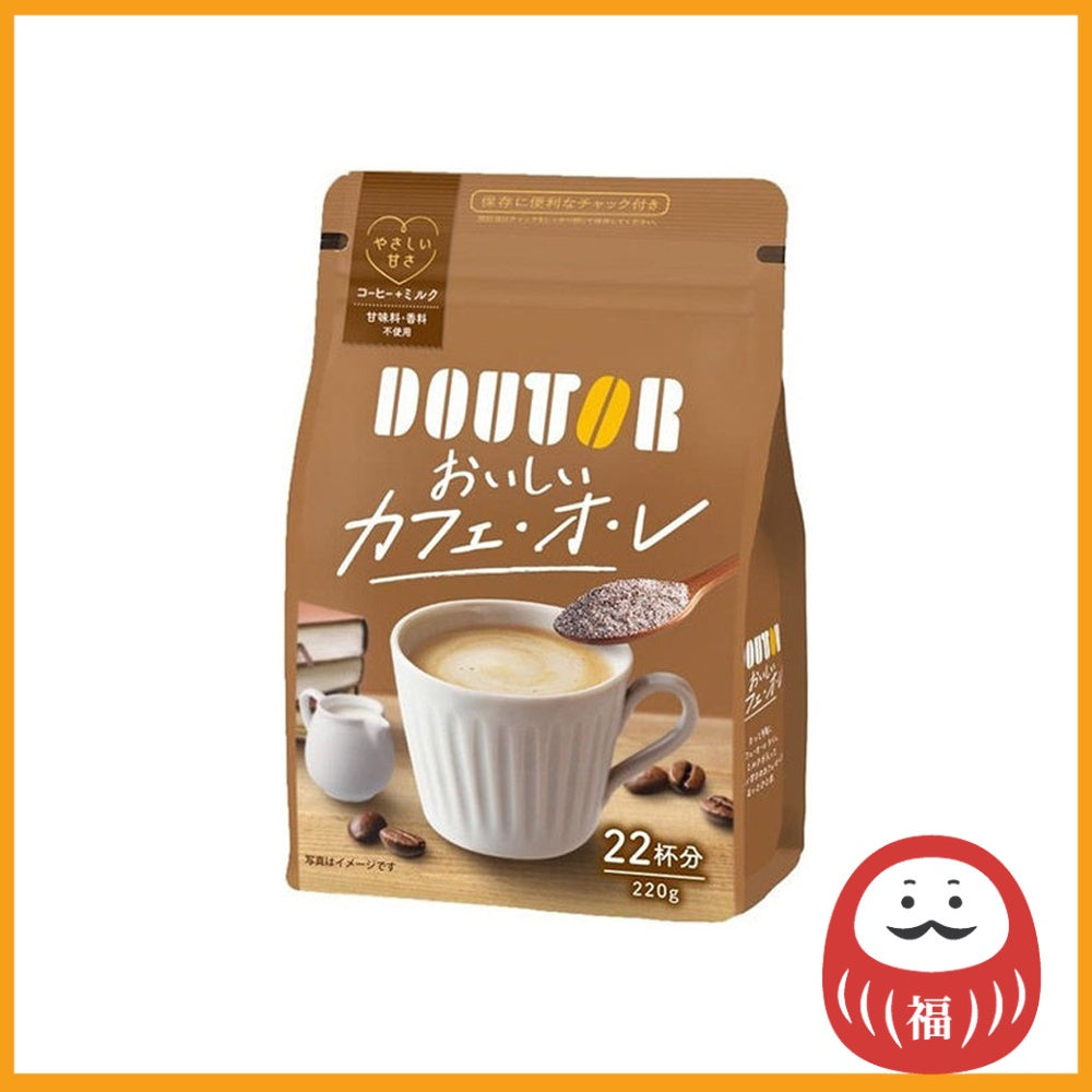 Doutor Instant Coffee Powder - Cafe au Lait (220g)