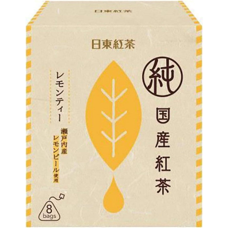 Nittoh Tea Pure Japanese Black Tea Bags - Lemon Tea / Variety Tea Pack (8 bags)