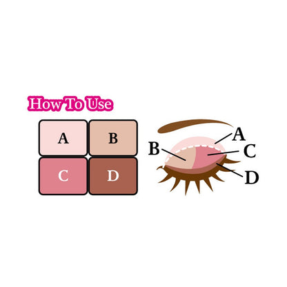 Ida Laboratories CANMAKE Silky Souffle Eyes Eyeshadow Series - Shine Type / Matte Type (3.8g)