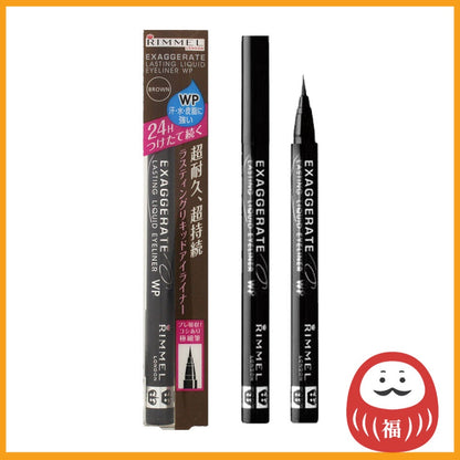 RIMMEL Exaggerate Lasting Liquid Eyeliner WP 002 Brown