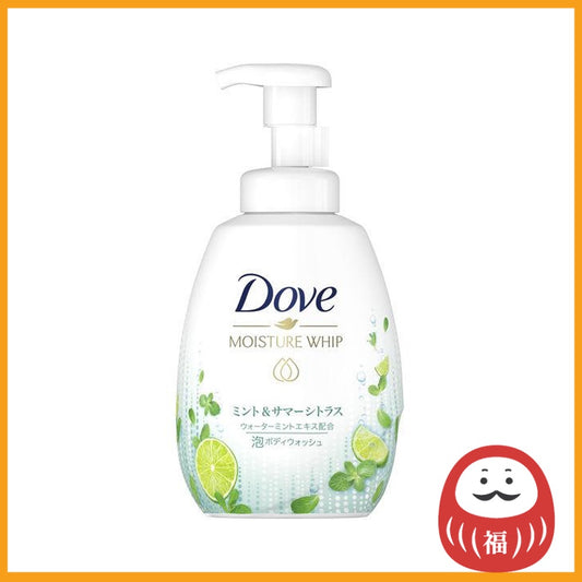 Unilever Dove Moisture Whip Foaming Body Wash - Mint & Summer Citrus (540g)