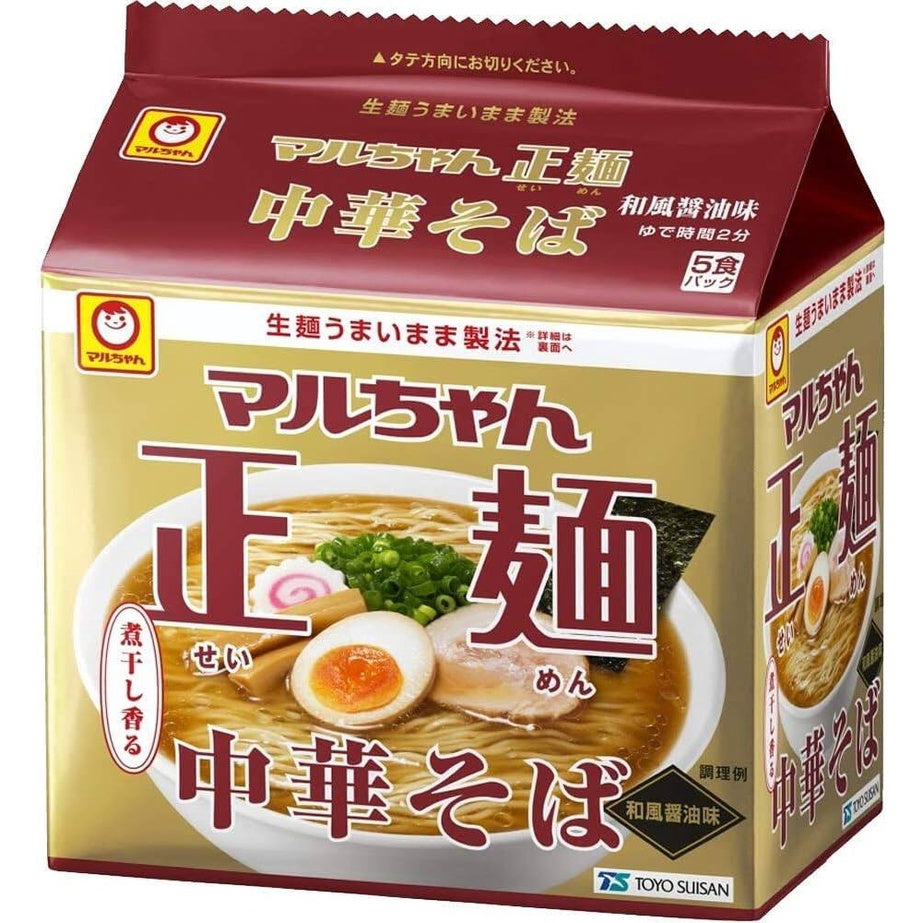 Toyo Suisan Maruchan Instant Noodle Packs - Miso / Shoyu / Chinese-style Ramen / Classic (5 servings)