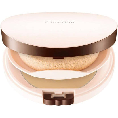 Kao Sofina Primavista Creamy Compact Foundation - Beige Ochre 01 / Beige Ochre 05 / Pink Ochre 03 / Ochre 03 / Ochre 05 / Ochre 07 / Compact Case (1pc)