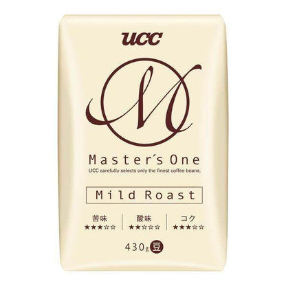 UCC Master's One Coffee Beans - Rich Roast / Mild Roast (430g)