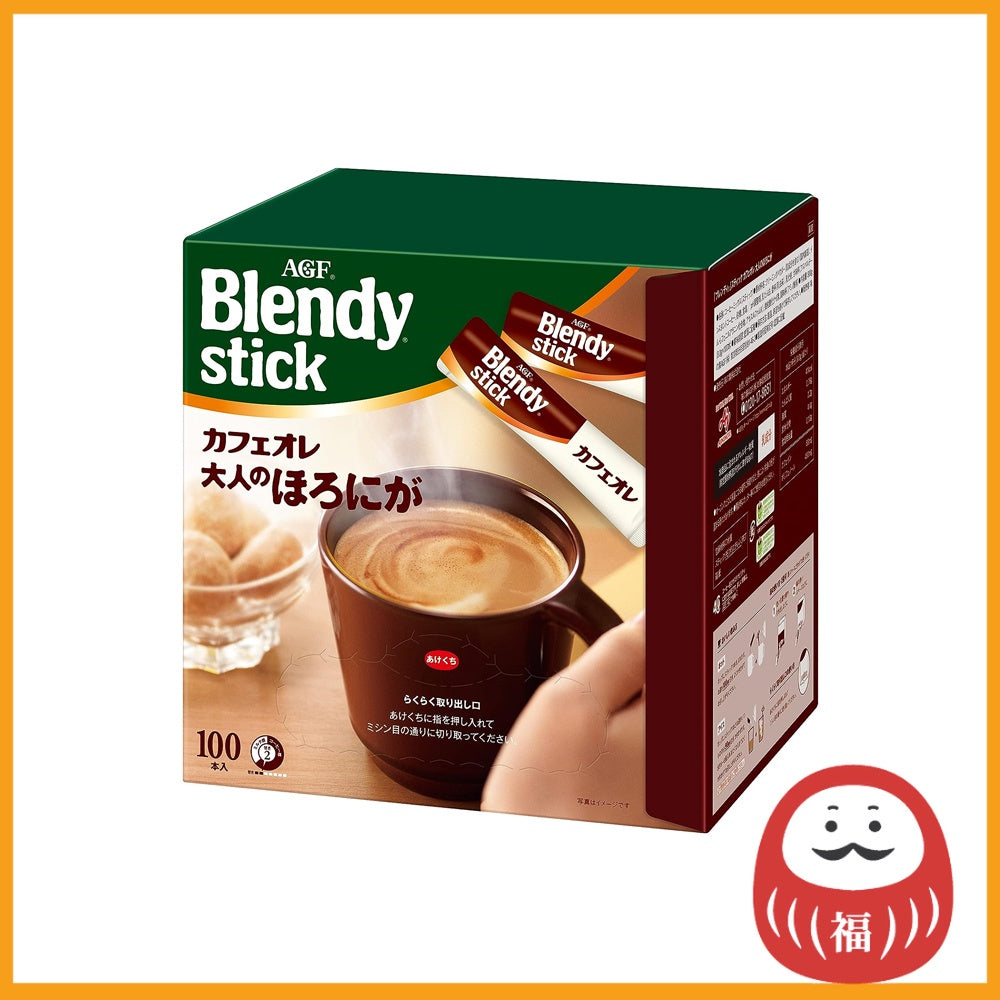 AGF Blendy Stick - Bittersweet Cafe au Lait (100 sticks)