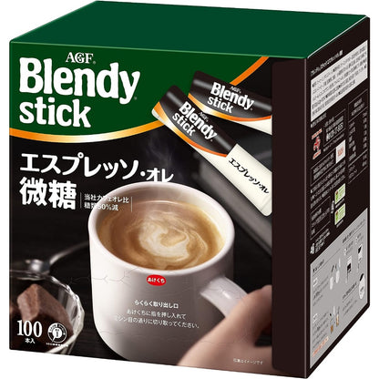 AGF Blendy Stick Cafe au Lait Type Coffee/Tea/Decaffeinated