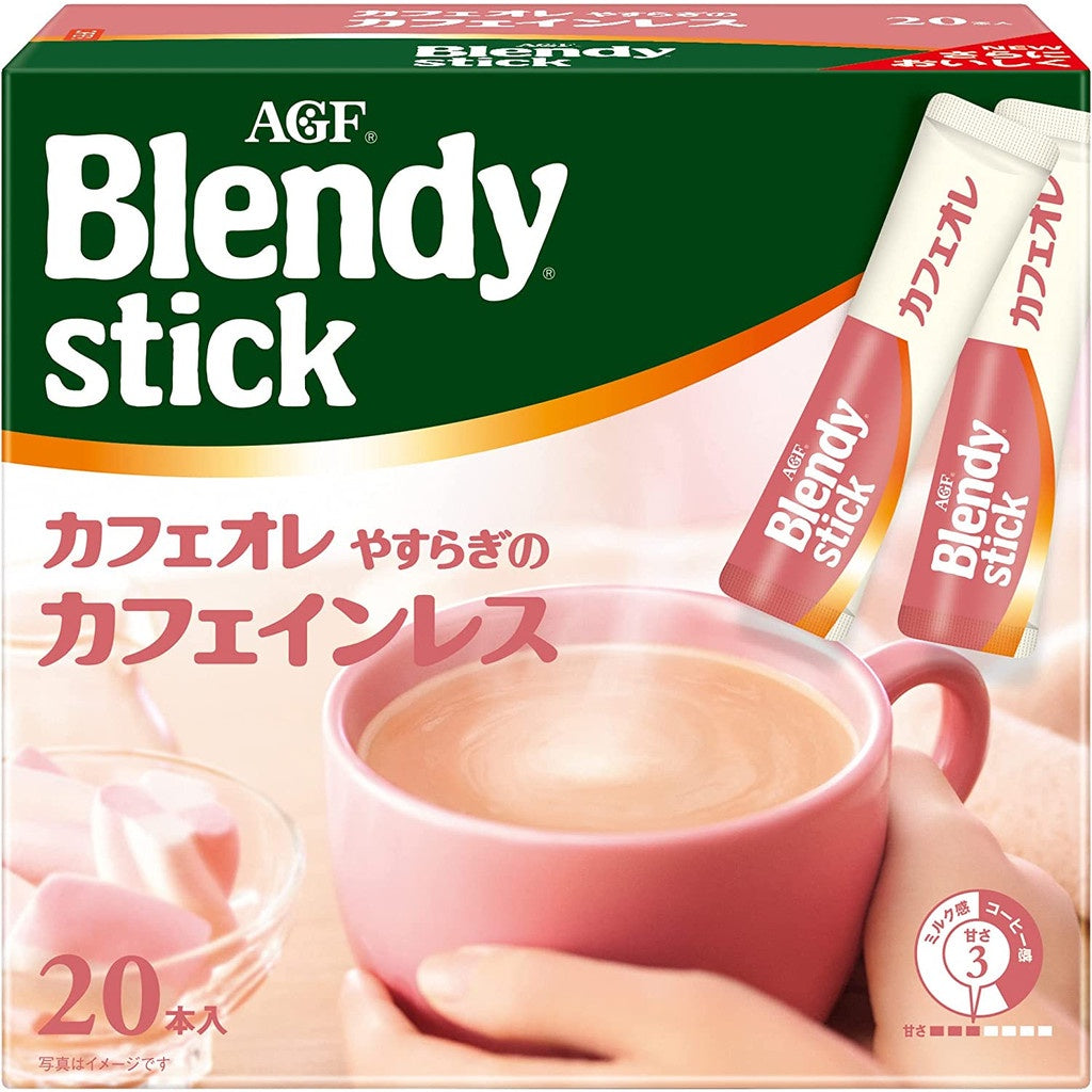 AGF Blendy Stick Cafe au Lait Type Coffee/Tea/Decaffeinated