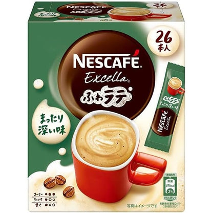 Nestle Nescafe Fuwa Latte Instant Coffee Sticks