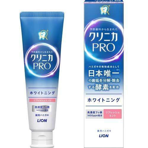 Lion Clinica PRO Toothpaste Whitening / Hypersensitivity care / All-in-one