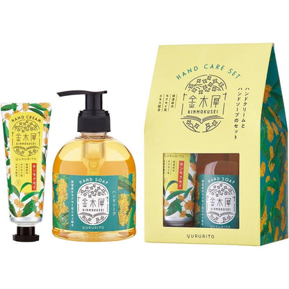 Yururito Kinmokusei Hand Cream & Soap