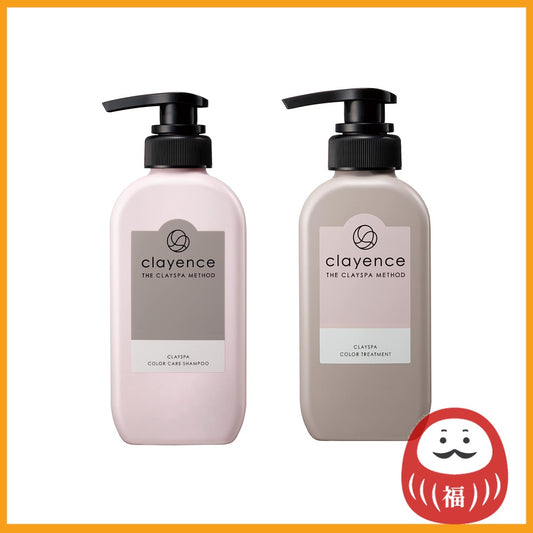 Clayence Clayspa Color Care - Shampoo (300mL) / Color Treatment (235g)