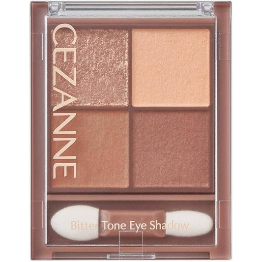 Cezanne Bitter Tone Eye Shadow - 01 Orange Ganache / 02 Dry Rose