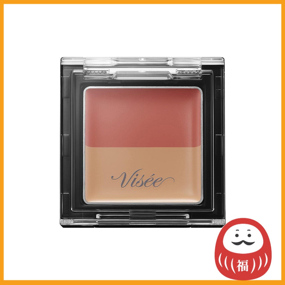 Kose Visee Richet Red Trick Eye Concealer Eye Concealer Multicolor Dark Circles Cover 1.7g