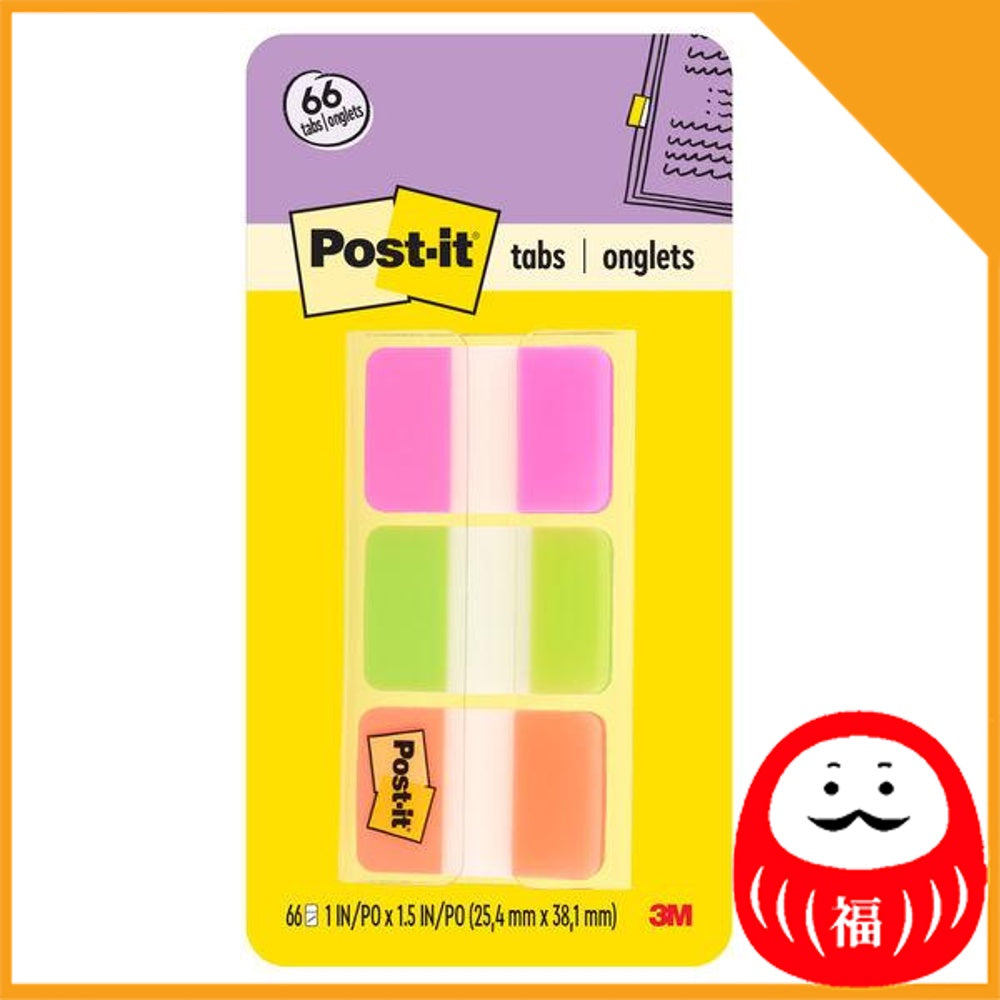 Japan 3M Post-it Sticky Notes Film Fusen Jove Super Durable Index JB