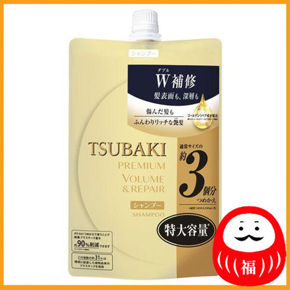Fine to Day TSUBAKI Premium Volume & Repair Shampoo Refill 1000ml