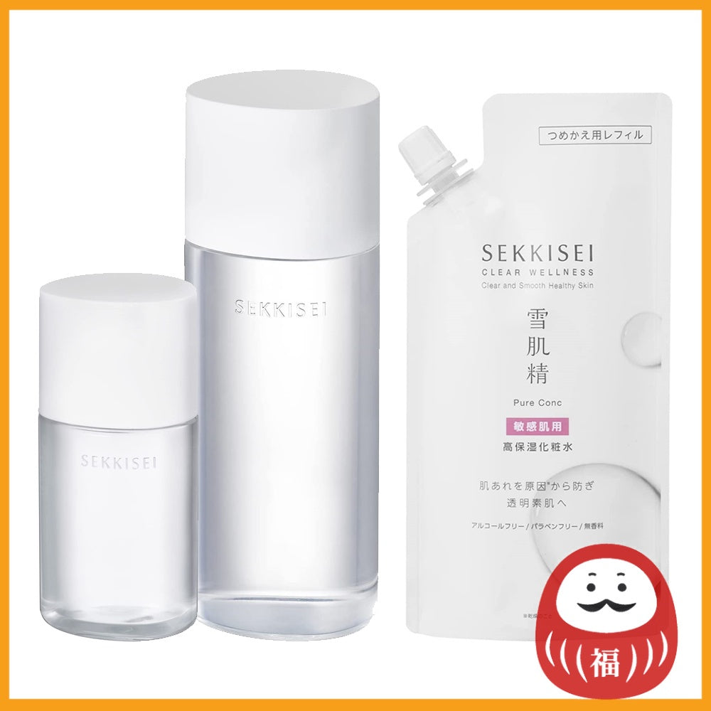 Kose Sekkisei Clear Wellness Pure Conc SS Moisturizer (125mL / 200mL / 170mL Refill)