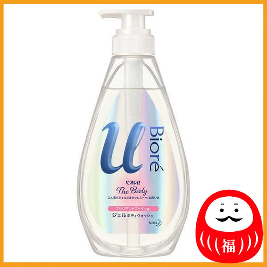 Kao Biore u The Body Gel Type Brilliant Bouquet Fragrance Pump 480ml