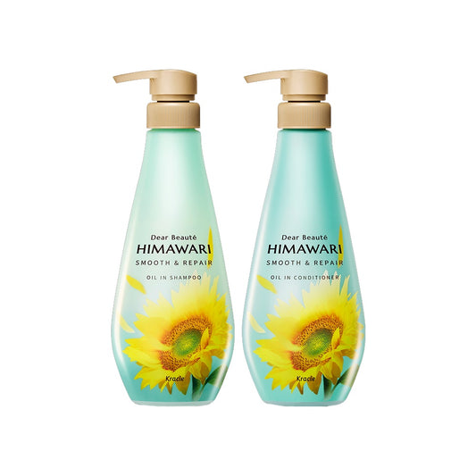 Kracie Dear Beaute Himawari Oil-in Shampoo & Conditioner - Smooth & Repair / Gloss & Repair / Rich & Repair