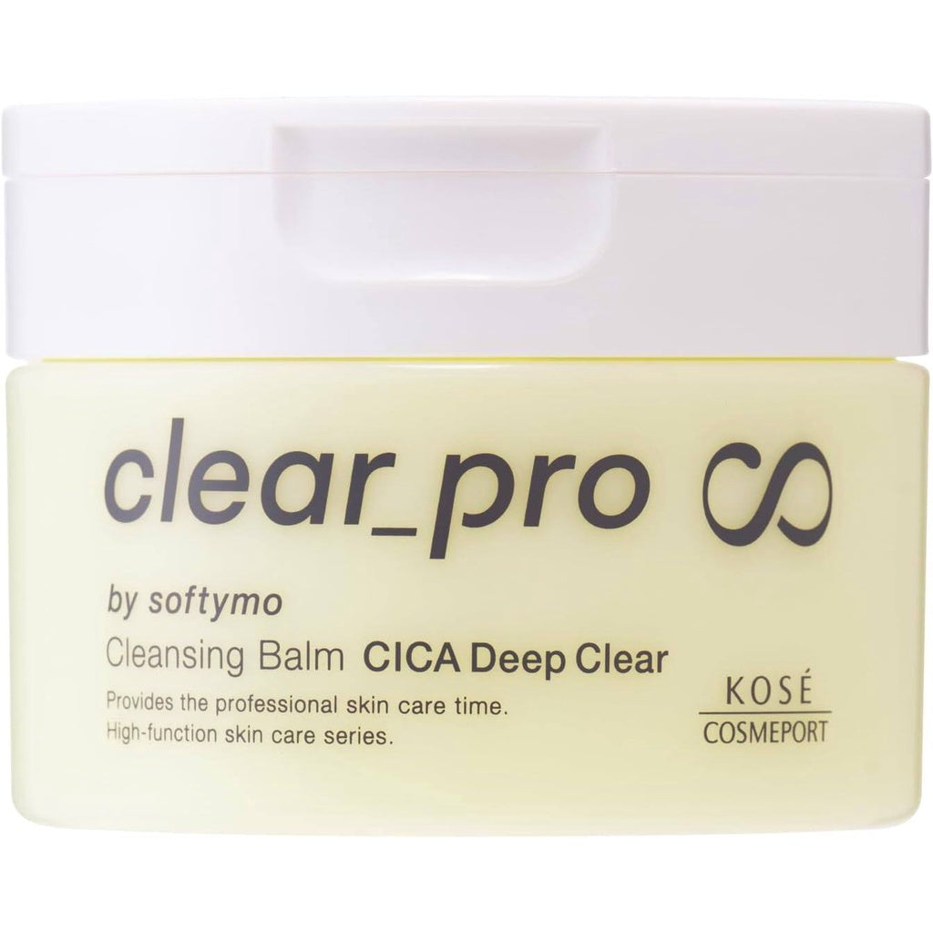 Kose Softymo Clear Pro Cleansing Balm CICA - Rich Moist / Deep Clear / White / Black Hot (90g)