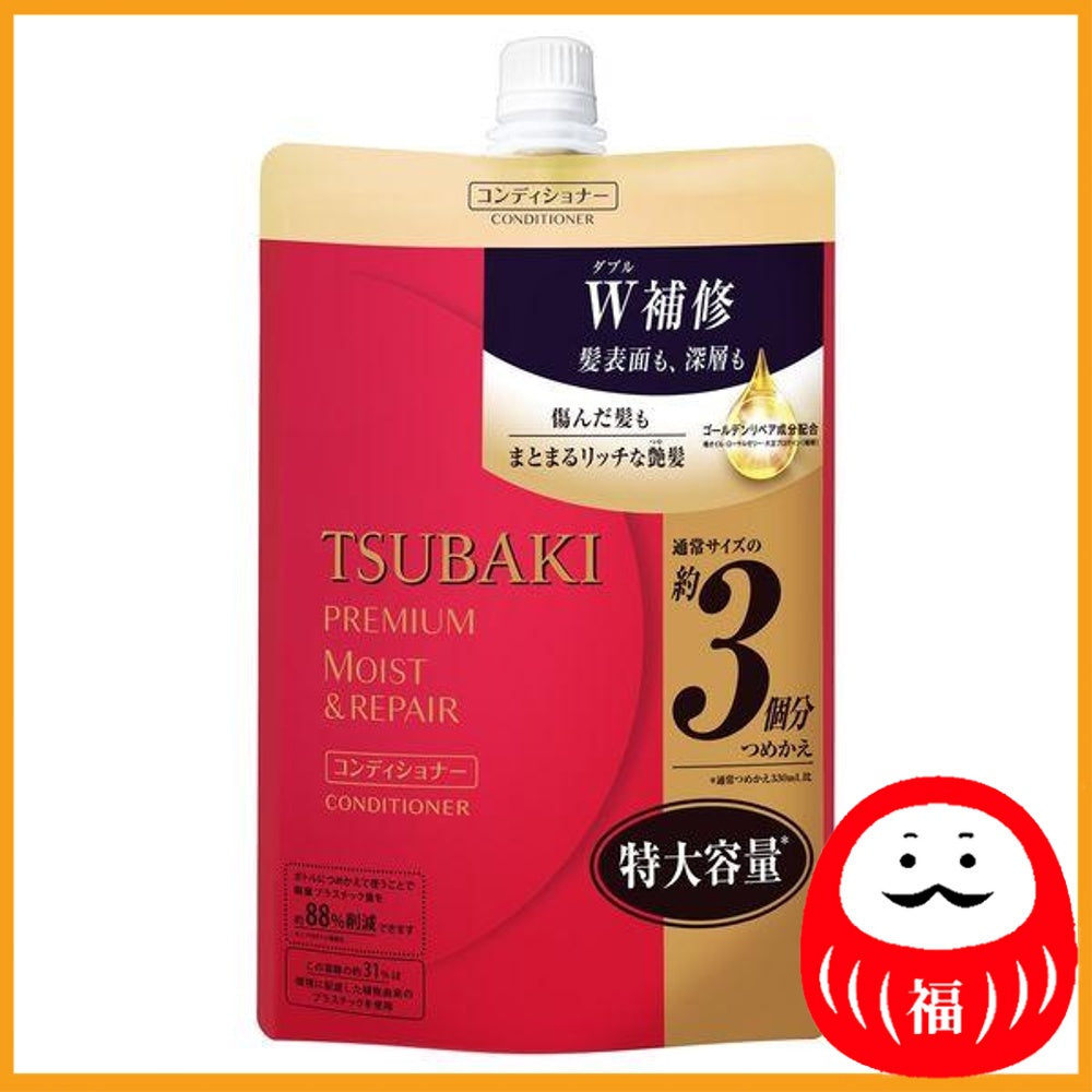Fine to Day TSUBAKI Premium Moist & Repair Hair Conditioner Refill 1000ml