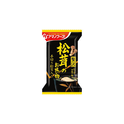Amano Foods Always Miso Soup Luxury - Crab Soup / Matsutake Soup / Seaweed Soup / Pork Miso Soup / Nameko Soup(10 packet)