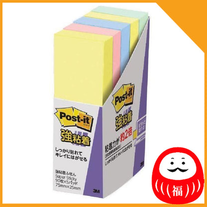 Japan 3M Strong adhesive Post-it Sticky Notes, Post-it labels JB