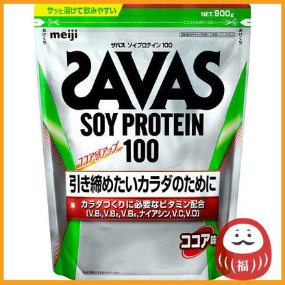 Meiji Protein SAVAS Soy Protein 100 Cocoa Flavor 900g