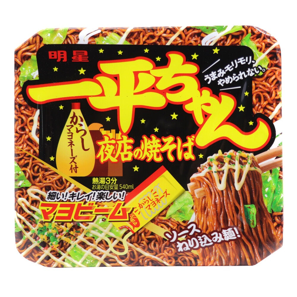 Myojo Ippei-Chan Night Stall Yakisoba - Regular / Soy sauce butter mentaiko