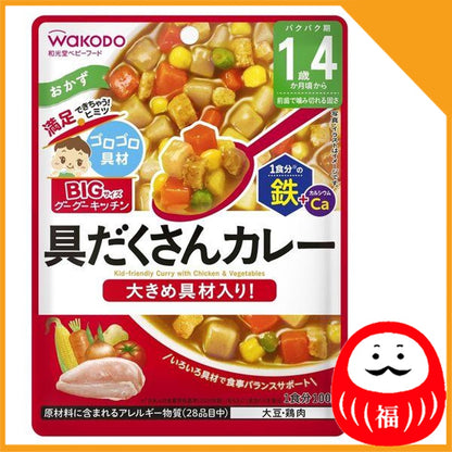 Japan Asahi Baby Food BIG Size Goo Goo Kitchen JB