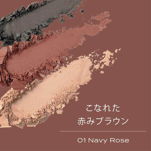 Isehan Susie Expt. Mixed Eyebrow Powder - 01 Navy Rose