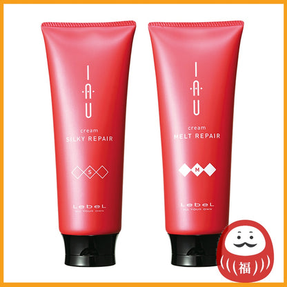 Lebel IAU Cream / Silky Repair / Melt Repair / 200ml Hair treatment