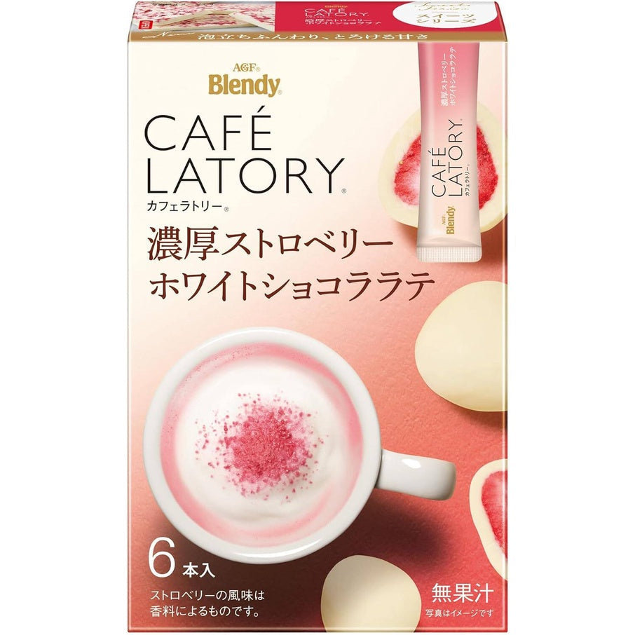 AGF Blendy Cafelatory Instant Coffee Sticks Sweets Series (6 sticks)