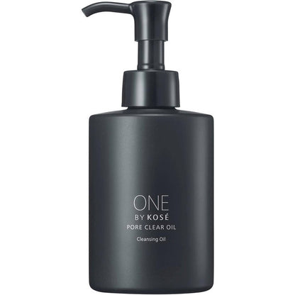 One by Kose - Pore Clear Oil (180mL) / Double Black Washer (140g) / Combo Kit