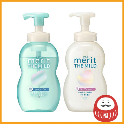 Kao Merit The Mild Foam Shampoo/Conditioner