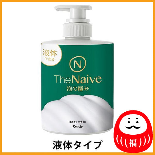 Kracie The Naive Body Soap Pump 500ml (liquid type)