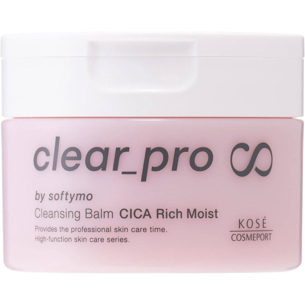 Kose Softymo Clear Pro Cleansing Balm CICA - Rich Moist / Deep Clear / White / Black Hot (90g)