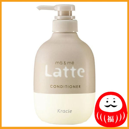 Kracie ma&me Latte Conditioner Apple & Peony Scent Pump 490g