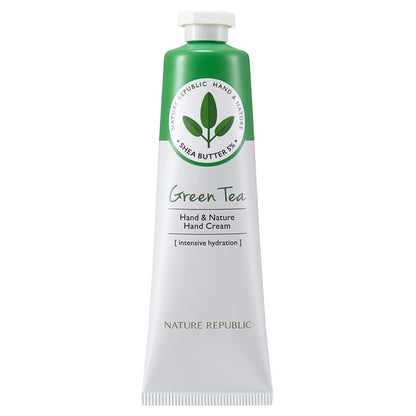 Nature Republic Hand Cream - Green Tea / Peach / Lily (30g)