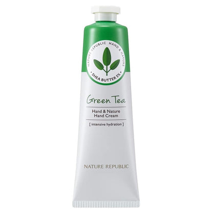 Nature Republic Hand Cream - Green Tea / Peach / Lily (30g)