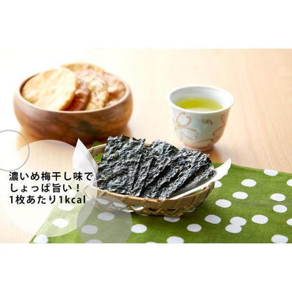 Ohmoriya Baribari Shokunin Otoko Ume Seaweed (30pcs)