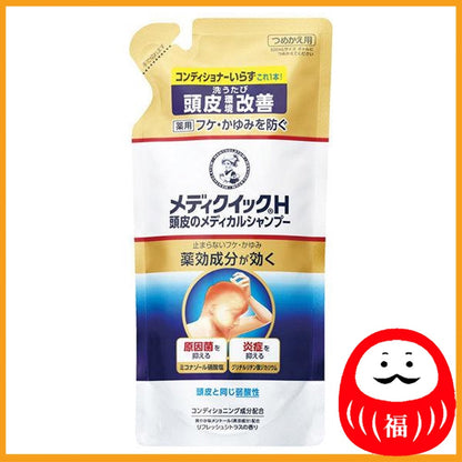 Rohto Mentholatum Mediquick H Scalp Medical Shampoo Refill 280mL