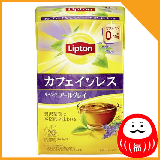 Japan Lipton Decaffeinated Tea Teabags JB