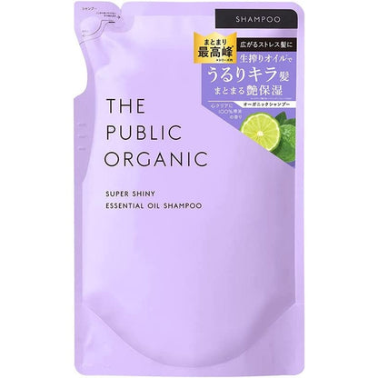 The public Organic S Shiny Shampoo/treatment/ Bottle  480mL /Refill 400ml