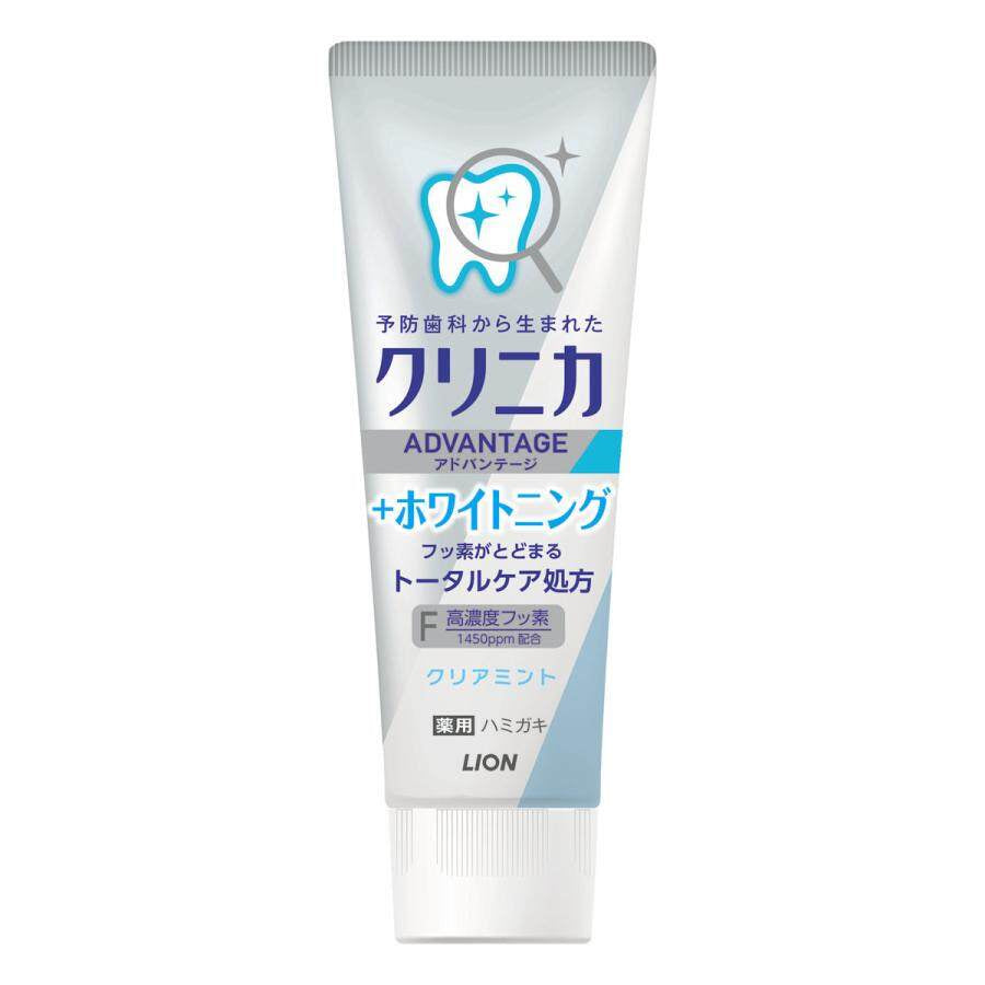 Lion Clinica Advantage + Whitening Toothpaste Citrus Mint / Clear Mint