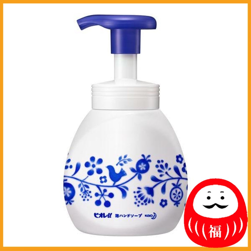 Kao Biore-u Hand Soap Foam, Mild Citrus Fragrance, Body 240ml, Porcelain Design Ohana (Foam Type)